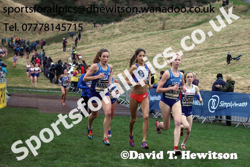 Junior womens Great Edinburgh Cross Country, 2017 Great Edinburgh Cross Country. Photo: David T. Hewitson/Sports for All PIcs